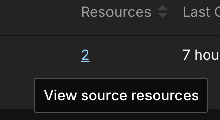 View related Source resources link