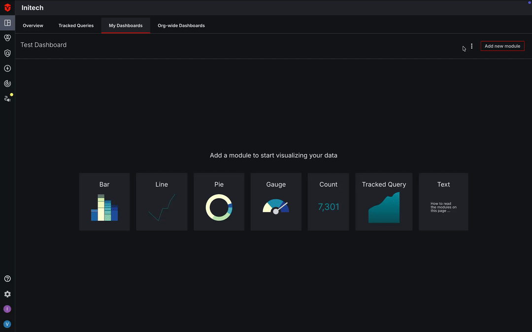 Deleting a Custom Dashboard