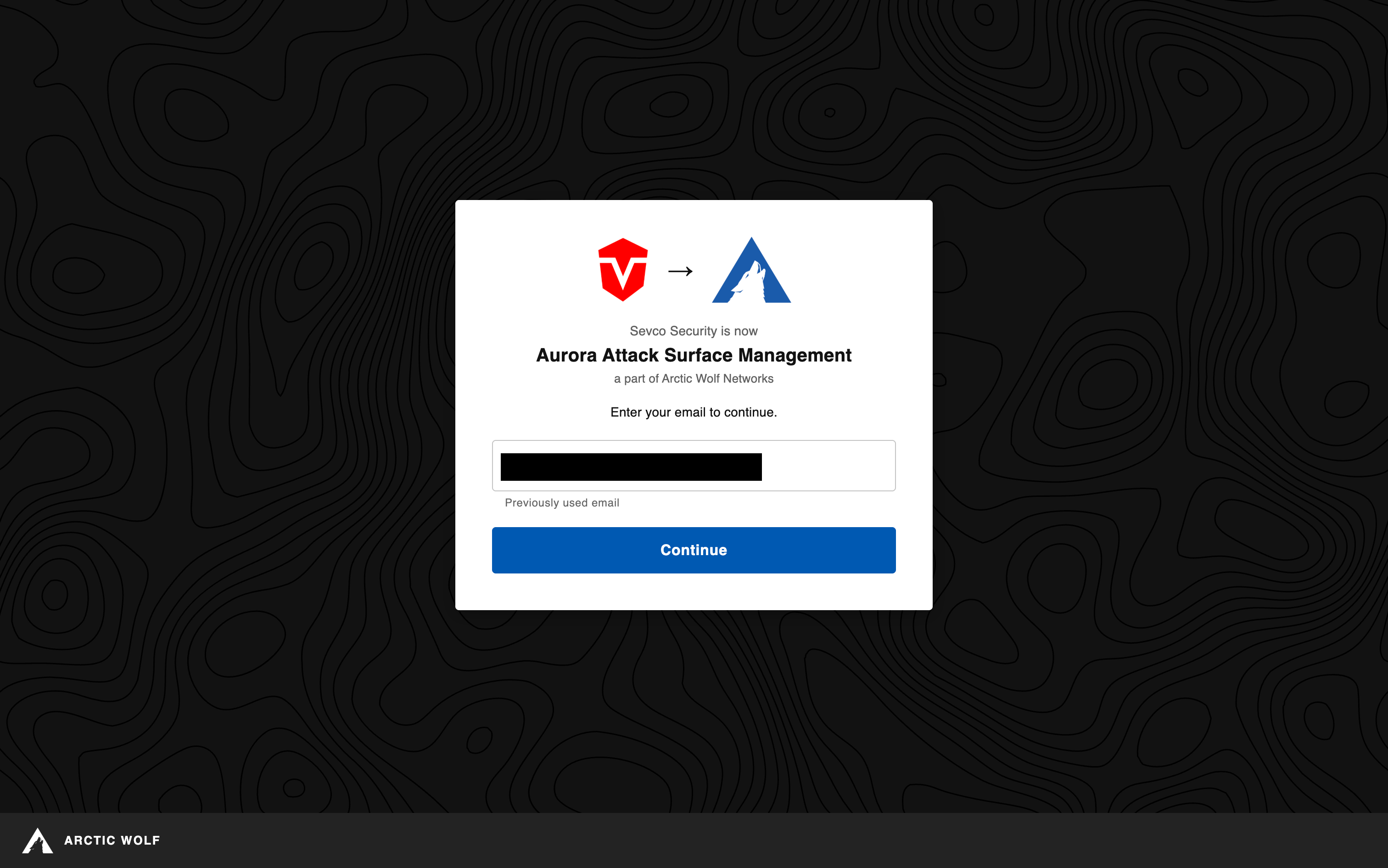 AASM Login Email screen