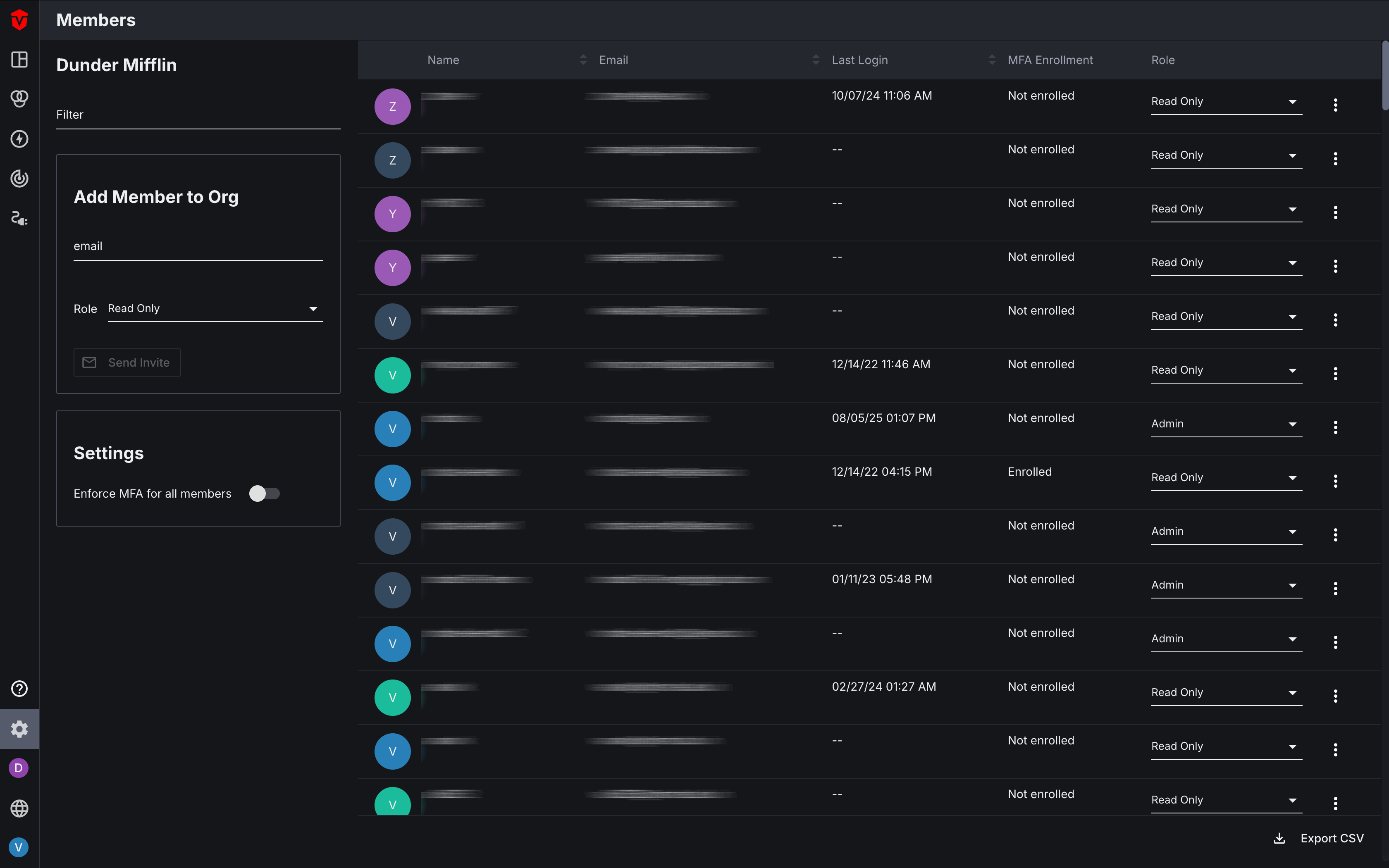 Navigate to Members page
