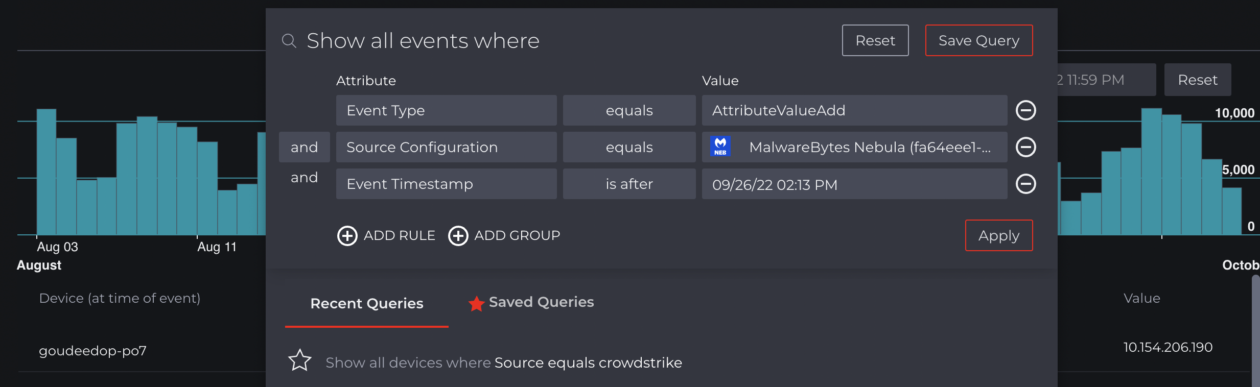 Telemetry Query Builder